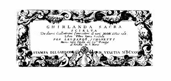 Ghirlanda sacra (1625)